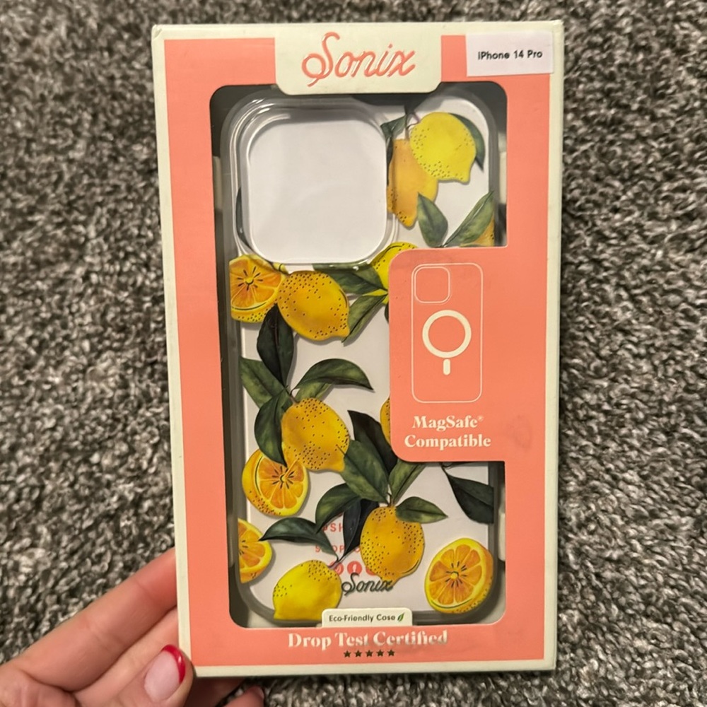 Sonix lemon iPhone 14 Pro case